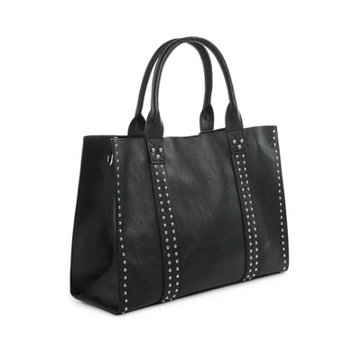 Au Printemps Paris Shopping Bag In Black