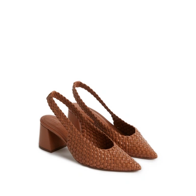 Souliers Martinez Nevada Woven Leather Sandals
