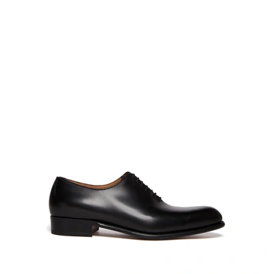 Jm Weston Richelieus En Cuir In Black