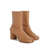 MAISON MARGIELA TABI LEATHER ANKLE BOOTS