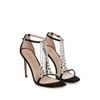 STUART WEITZMAN STARDUST LEATHER SANDALS