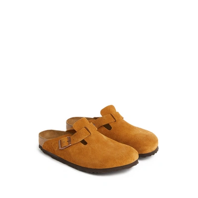 Birkenstock Women's Boston Braid Buckle Clogs In Brown