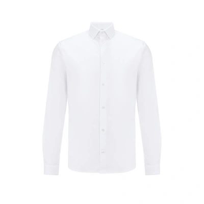 Au Printemps Paris Chemise En Coton In Blanc