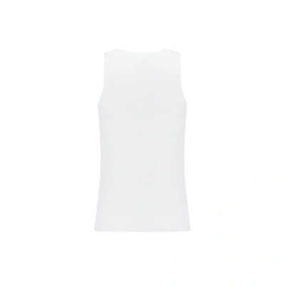 Hom Top Sans Manches En Coton In White