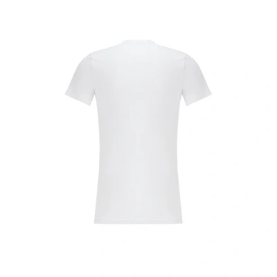 Hom T-shirt Col Rond En Coton In White