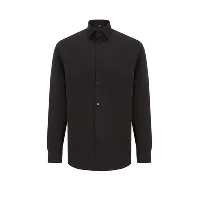 Au Printemps Paris Chemise En Coton In Noir