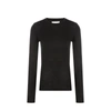 Saison Pull Fin En Laine In Black