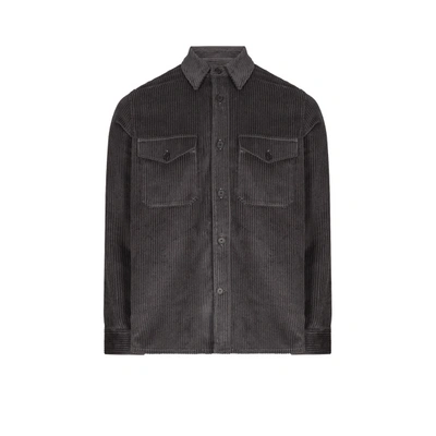 Editions 102 Corduroy Shirt In Gris