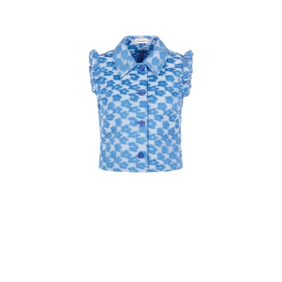 Custommade Top Yalia In Blue