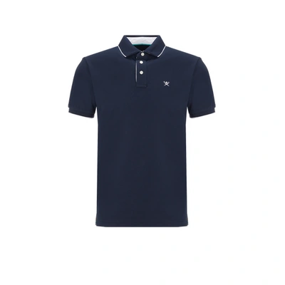 Hackett Cotton Piqué Logo Polo Shirt