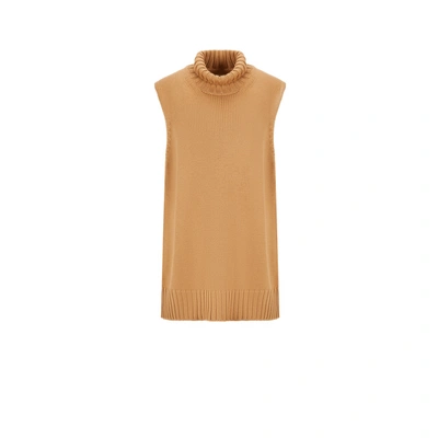 Jil Sander Pull Sans Manches En Laine