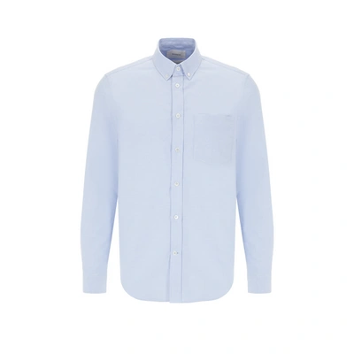 Editions 102 Chemise En Coton Oxford In Bleu