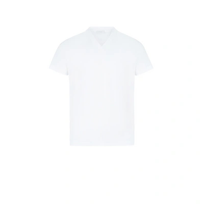 Prada V-neck T-shirt 3 Pack In White