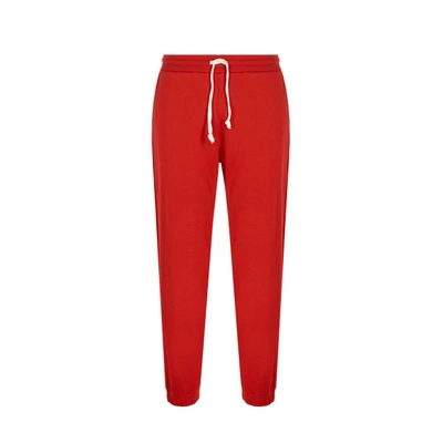 Saison Cotton Joggers In Red