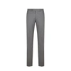 Saison Wool Check Suit Trousers In Grey