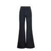 CHLOÉ FLARED COTTON AND HEMP JEANS