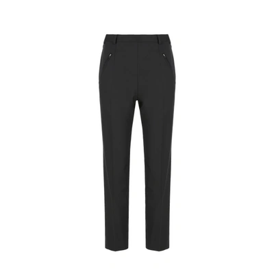 Maison Margiela Tailored Straight-leg Trousers In Black