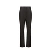 Prada Silk Trousers In Black