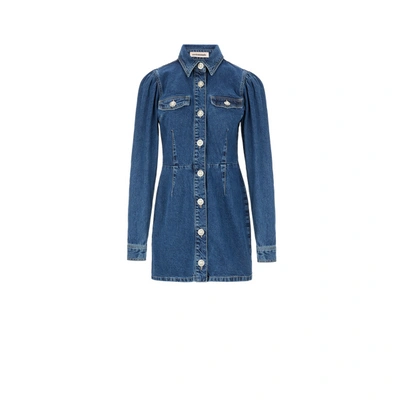 Custommade Robe En Jean In Blue