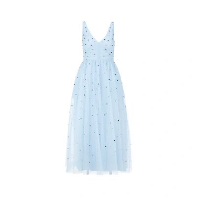 Red Valentino Tulle Dress With Rhinestones