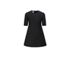 Prada Robe Manches Courtes In Black