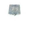 LOEWE MERMAID DENIM SHORTS