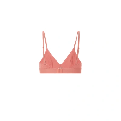 Organic Basics Lyocell Triangle Bra Top In Pink