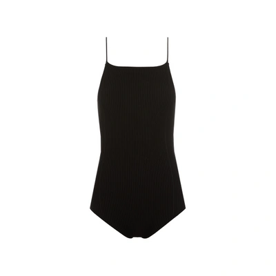 Aeron Ribbed Knit Body In Black