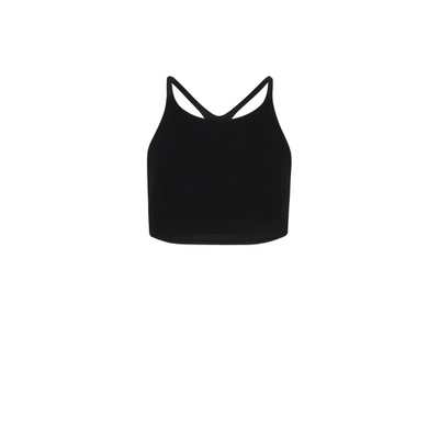 Prada Low Back Bra In Black