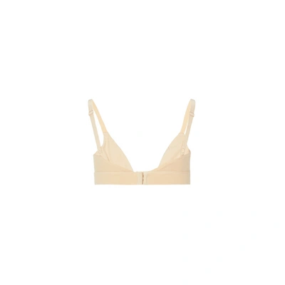 Organic Basics Soutien-gorge Triangle En Coton Organique In Beige