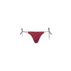 Off-white Bikini Top In Red