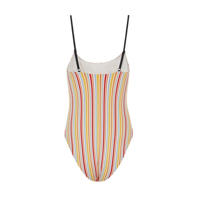 Lemlem Mokita Striped One-piece Swimsuit