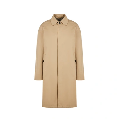 Saison Cotton-blend Trench Coat In Beige