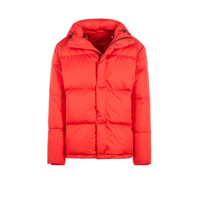 Saison Doudoune Avec Capuche Amovible In Red