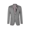 Saison Wool Check Jacket In Grey