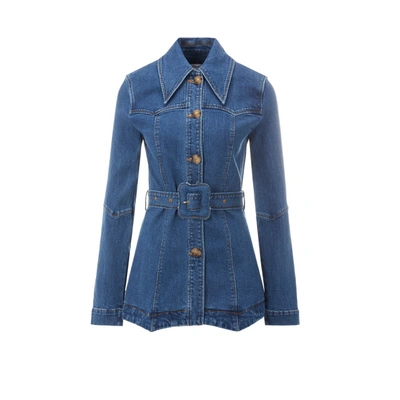 Rejina Pyo Veste Maeve En Jean In Blue