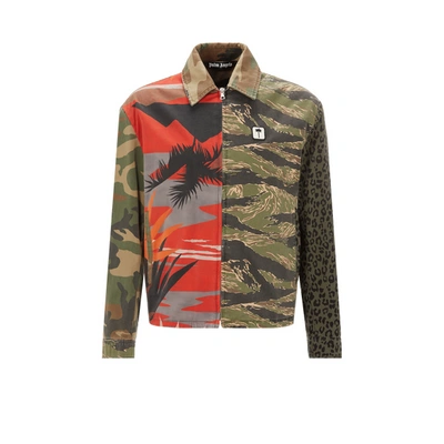 Palm Angels Printed Cotton Jacket