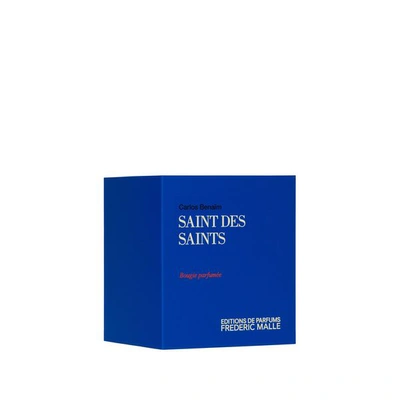 Frederic Malle Bougie Saint Des Saints, Par Carlos Benaïm In Blue