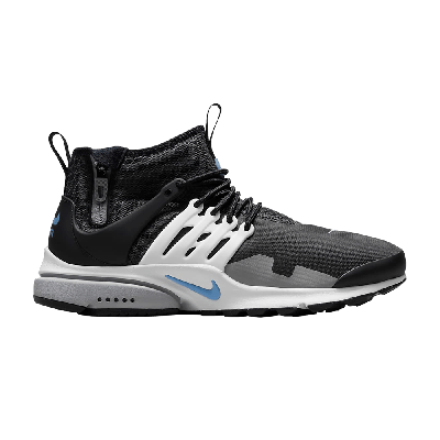 Pre-owned Nike Air Presto Mid Utility 'anthracite University Blue' In Black