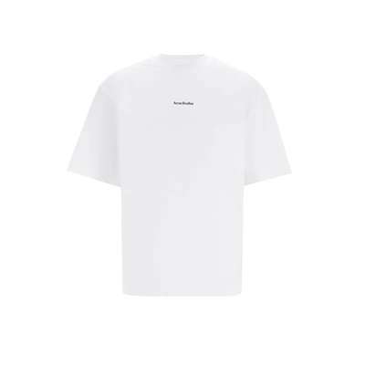 Acne Studios Round-neck T-shirt In White