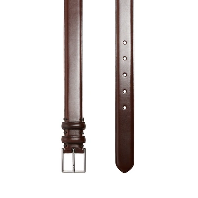 Paul Smith Classic Leather Belt In Brown