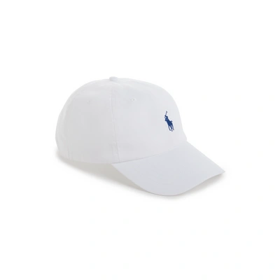 Polo Ralph Lauren Cotton Logo Baseball Cap In White