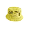 Prada Raffia Bucket Hat In Yellow
