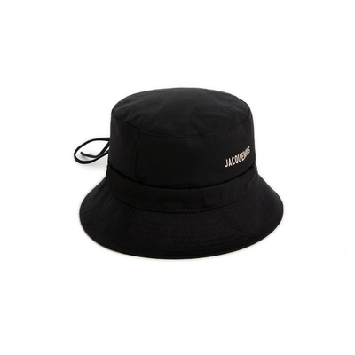 Jacquemus Le Bob Gadjo Bucket Hat In Black