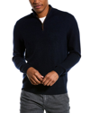 MAGASCHONI Magaschoni Cashmere 1/4-Zip Mock Neck Sweater