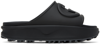 Gucci Black Interlocking G Slide Sandals