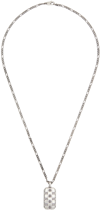 Gucci Silver Gg Bee Necklace In 9515 0728/8126
