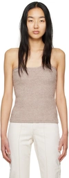 Isabel Marant Blaze Strapless Rib Wool-cashmere Top In 90be Beige