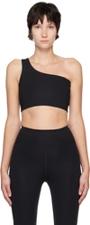 Girlfriend Collective Black Bianca Sport Bra In Black