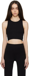 Rag & Bone Black Lily Tank Top In Black